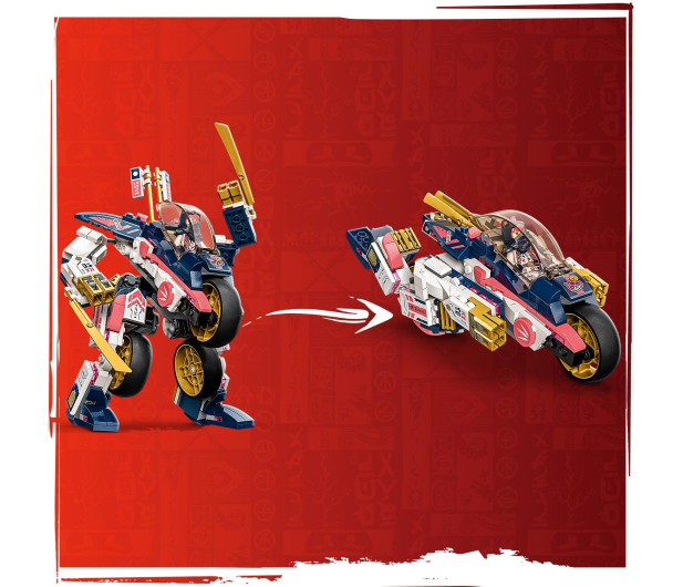 LEGO NINJAGO 71792 Mech Sory zmieniający się w motocykl wyścigowy - 1141573 - zdjęcie 10